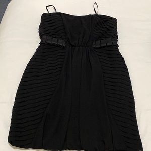 BCBG dress, black cocktail dress, size 8